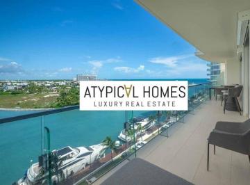 Departamento de 3 habitaciones, Benito Juárez · Departamento Amueblado en Renta en Puerto Cancun