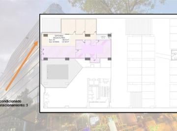 Oficina · 129m² · 2 Estacionamientos · Local a Pie de Calle Corporativo ¡En Corredor Insurgentes!