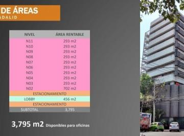 Edificio · 1000m² · 40 Estacionamientos · Edificio en Renta Completo!
