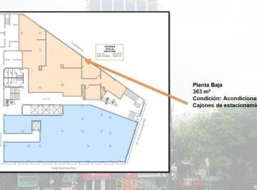 Local comercial · 363m² · 2 Estacionamientos · Local en Renta Colonia Roma Sur ¡Cctv en Areas Comunes Entradas y Salidas!