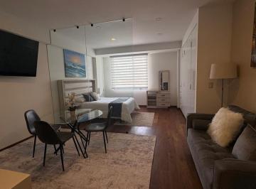 Departamento de 1 habitación, Alvaro Obregón · Loft Amueblado en Renta en City Blue Santa Fe