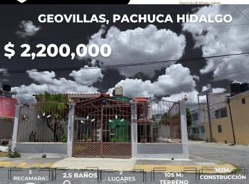 Casa de 3 habitaciones, Pachuca · Casa en Venta Geovillas, Pachuca de Soto