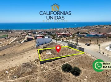 Terreno / Lote , Playas de Rosarito · Venta de Terreno de 525 m² con Vista Al Mar