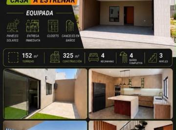 Casa · 152m² · 4 Recámaras · 2 Estacionamientos · Casa - Santoral I