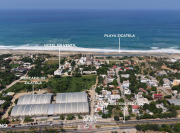 Edificio · 2016m² · 18 Recámaras · Hotel Boutique en Venta en Zicatela, Puerto Escondido, Oaxaca