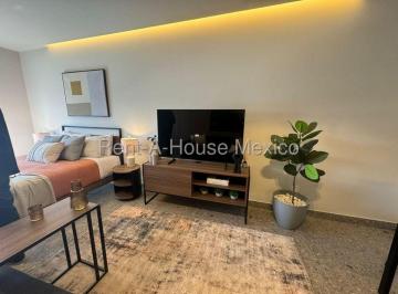 Departamento de 1 habitación, Miguel Hidalgo · Departamento Tipo Loft Amueblado en Renta en Miguel Hidalgo, Lomas de Sotelo Bg 27 - 320.