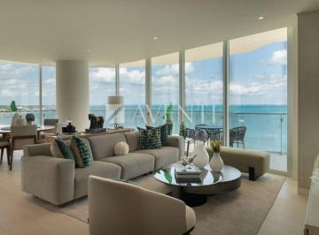 Departamento · 337m² · 4 Recámaras · 2 Estacionamientos · Departamento en Venta, Sls Cancún, Puerto Cancún