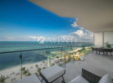 Departamento · 220m² · 2 Recámaras · 2 Estacionamientos · Departamento Amueblado en Venta en Sls Beach Residences en Cancún.