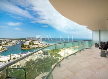 Departamento · 298m² · 4 Recámaras · 2 Estacionamientos · Departamento Disponible, Sls Cancún Residences, Cancún Quintana Roo.