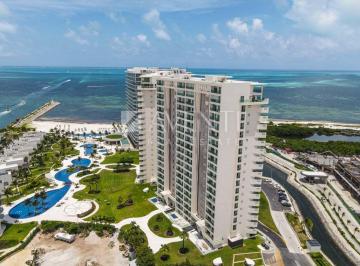 Departamento · 480m² · 4 Recámaras · 2 Estacionamientos · Villa Amueblada en Venta, Novo Cancún Residencial, Cancún.