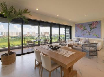Departamento · 224m² · 3 Recámaras · 4 Estacionamientos · Departamento en Venta, Woha, Puerto Cancún, Cancún