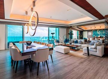 Departamento · 252m² · 3 Recámaras · 2 Estacionamientos · Departamento Amueblado en Venta, Sls Residences, Cancún Quintana Roo.