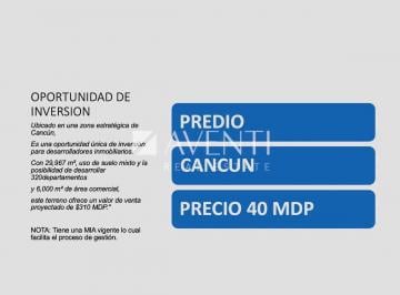 Terreno / Lote · 29967m² · Terreno Comercial en Venta, Cancún Centro, Cancún