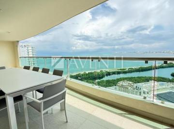 Departamento · 284m² · 4 Recámaras · 2 Estacionamientos · Departamento en Renta, Novo Cancún, Puerto Cancún