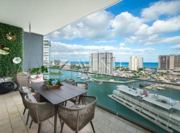 Departamento · 250m² · 3 Recámaras · 2 Estacionamientos · Departamento en Renta, Aria, Puerto Cancún