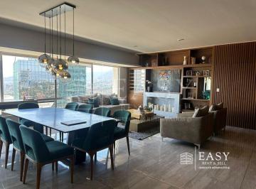 Departamento de 3 habitaciones, Cuajimalpa de Morelos · Tu Nuevo Hogar con Vista Al Parque La Mexicana Amueblado