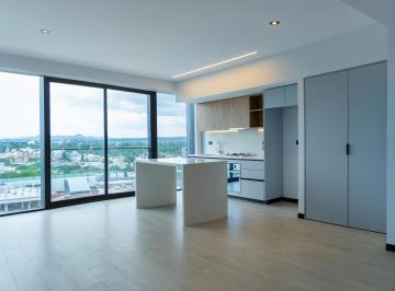 1. Vista, iluminación y cocina integral · Departamento en Renta de 1 Recámara en Elysian High Country, Country Club