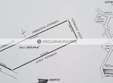 Terreno / Lote · 3521m² · Terreno Residencial en Venta en Segundo Barrio Cahuacan