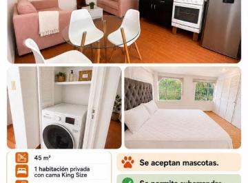 Departamento de 1 habitación, Coyoacán · Departamento Amueblado en Renta