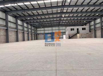 Bodega comercial · 1546m² · Bodega Industrial en Renta de 1,546 m² en Cuamatla Izcalli|con Anden|altura 9 M|con Oficinas