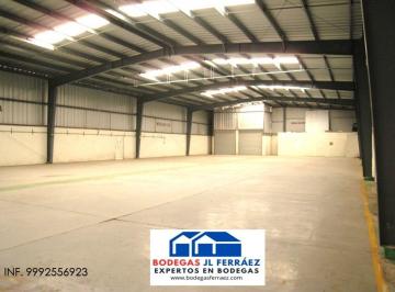 Bodega comercial de 6 habitaciones, Mérida · Bodega de 1040 m². /trifasica/dos Andenes