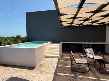 Departamento de 2 habitaciones, Mérida · Departamento de 2 Recámaras en 1a Planta Temozon Norte con Rooftop, Piscina y Seguridad