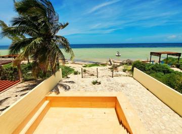 Casa · 401m² · 3 Recámaras · 3 Estacionamientos · Casa a Estrenar en Venta Frente Al Mar en La Playa de San Benito, Yucatán - (4)