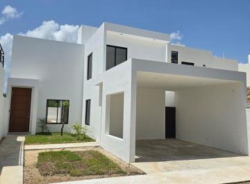 0498226bcba54c1bbf42e9a406a1ecefb99359779f83b9d4f5b1c7e5732719b3 · Casa a Doble Altura en Privada en Conkal