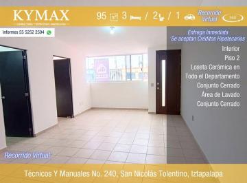 1e0159f5e9399d016d7c59f3bb75acb45e98b6addc1ceb48ad8133dd3b2d2d14 · ¡Depto. de 95 M²! 3 Rec + 2 Baños | Fracc. Residencial Venecia, Iztapalapa