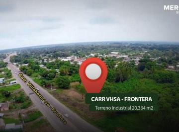 Terreno industrial , Villahermosa · Terreno Industrial en Venta en Carr Vhsa - Frontera Km 8 F - 1339