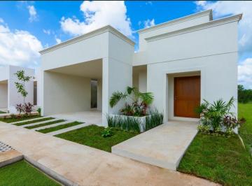 Casa · 360m² · 3 Recámaras · 2 Estacionamientos · Casa de Una Planta Al Norte de Mérida, Conkal