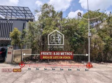 Terreno / Lote · 160m² · Terreno en Venta en Puerto Morelos, 160 m², Acceso a Amenidades, 15 Minutos del Aeropuerto
