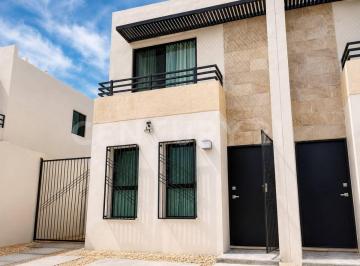 Casa · 71m² · 2 Recámaras · 2 Estacionamientos · Casa Amueblada en Renta en La Ciudadela Cancún | Modelo Barcelona