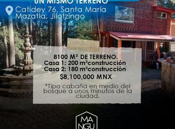 Casa · 8100m² · 3 Recámaras · 4 Estacionamientos · Casa en Las Manzanas