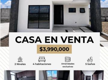 Casa de 4 habitaciones, Pachuca · Casa en Venta Fraccionamiento Rosso Residencial Pachuca de Soto Hidalgo