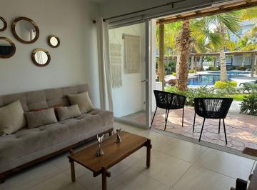 Departamento de 2 habitaciones, Mazatlán · En Renta Deparmento en Almarena Residencial en Mazatlan, Frente Alberca, Planta Baja, Amueblado