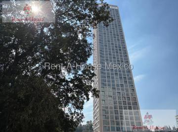 Departamento · 97m² · 2 Recámaras · 2 Estacionamientos · Departamento en Renta en Naucalpan de Juarez, Bosques de Las Palmas Am. 26 - 3367
