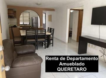 Departamento de 2 habitaciones, Querétaro · Renta Departamento Amueblado Planta Baja Cerca Tec de Monterrey, Queretaro