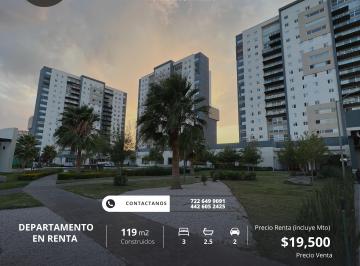 Departamento de 3 habitaciones, Querétaro · Departamento de 3 Recámaras en Juriquilla
