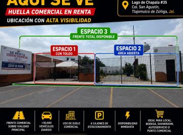 Terreno comercial 560ha Renta San Agustín · Huella Comercial