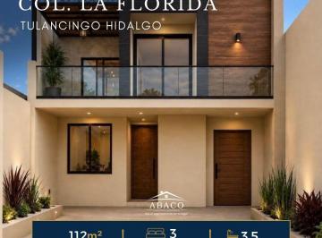 Casa · 130m² · 3 Recámaras · 2 Estacionamientos · Casa en Preventa en La Col. La Florida
