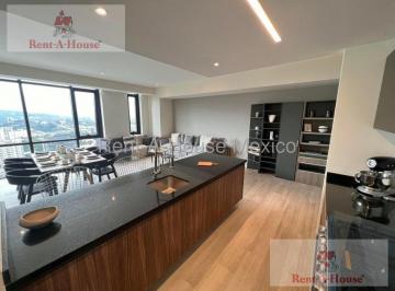Departamento · 148m² · 3 Recámaras · 2 Estacionamientos · Departamento en Renta en Hacienda de Las Palmas, Huixquilucan Jl 27 - 206.