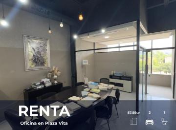 Oficina , San Pedro Garza García · Renta Oficina Plaza Vita 3er Nivel 57.59 m²
