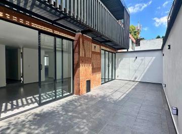 Casa en condominio de 4 habitaciones, Coyoacán · Casa con Roof Garden, Pérgola, Asador y Terraza en Campestre Churubusco