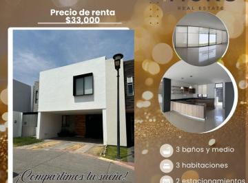 Casa de 3 habitaciones, Zapopan · Casa en Renta en Solares