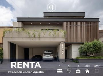 Casa de 4 habitaciones, San Pedro Garza García · Renta | Residencia en San Agustín