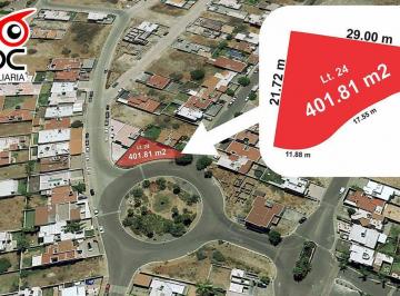 Terreno / Lote · 401m² · Venta, Excelente Terreno en Esquina, Frente Area Verde, en Real de Juriquilla, Queretaro