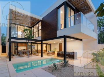 Casa · 343m² · 3 Recámaras · Villa de Lujo 3hab en Aldea Zama Premium