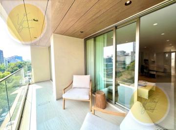 Departamento · 91m² · 2 Recámaras · 1 Estacionamiento · PH 2 Niveles en Venta en Av Nuevo León, Condesa, Cuauhtémoc, Cdmx con Roof Privado