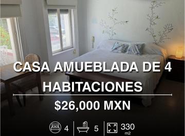 Casa · 330m² · 4 Recámaras · 2 Estacionamientos · Casa de 330 m² en Renta en Calle Eclipse, Cancún